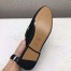 Gucci Women's Princetown Slippers in Black Leather with Bees and Stars