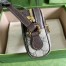 Gucci Ophidia Mini Camera Bag in Canvas with Brown Leather Trim