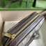 Gucci Ophidia Mini Camera Bag in Canvas with Brown Leather Trim