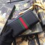 Gucci Ophidia Zip Around Wallet in Black Leather