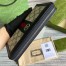 Gucci Ophidia Zip Around Wallet in Blue GG Supreme Canvas