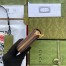 Gucci Ophidia Zip Around Wallet in Beige Canvas with Brown Leather