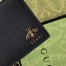 Gucci Bi-fold Wallet In Black Animalier Leather