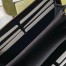 Gucci Zip Around Wallet in Black Leather with Bee