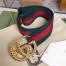 Gucci Web Elastic Belt with Torchon Double G Buckle