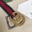 Gucci Web Elastic Belt with Torchon Double G Buckle