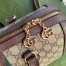 Gucci Ophidia Medium Top Handle Bag in GG Supreme Canvas