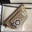 Gucci Courrier Belt Bag in Beige GG Supreme Canvas