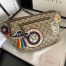 Gucci Courrier Belt Bag in Beige GG Supreme Canvas