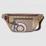 Gucci Courrier Belt Bag in Beige GG Supreme Canvas