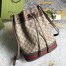 Gucci Ophidia GG Bucket Bag in Supreme Canvas