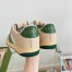 Gucci Men's Screener Sneakers in Distressed Leather