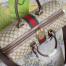 Gucci Savoy Medium Duffle Bag in Beige GG Supreme Canvas