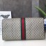 Gucci Savoy Large Duffle Bag in Beige GG Supreme Canvas