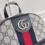 Gucci Ophidia GG Small Backpack in Blue Supreme Canvas