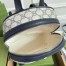 Gucci Ophidia GG Small Backpack in Blue Supreme Canvas