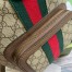 Gucci Ophidia GG Small Backpack in GG Canvas and Fuchsia Leather