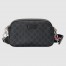 Gucci Messenger Bag in Black GG Supreme Canvas