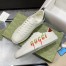 Gucci Men's Ace Sneakers in White Leather with Gucci Blade
