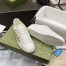 Gucci Men's Ace Sneakers in White Leather with Gucci Blade