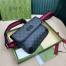 Gucci Bum Bag in Black GG Supreme Canvas