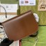 Gucci Horsebit 1955 Shoulder Bag in Brown Calfskin