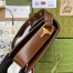 Gucci Horsebit 1955 Shoulder Bag in Brown Calfskin