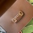 Gucci Horsebit 1955 Shoulder Bag in Brown Calfskin
