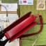 Gucci Horsebit 1955 Shoulder Bag in Red Calfskin