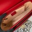 Gucci Horsebit 1955 Shoulder Bag in Red Calfskin