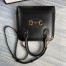 Gucci Horsebit 1955 Small Top Handle Bag in Black Calfskin