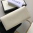 Gucci Horsebit 1955 Chain Wallet in White Calfskin