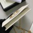 Gucci Horsebit 1955 Chain Wallet in White Calfskin