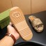 Gucci Men's Slides Sandals in Maxi GG Canvas