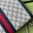 Gucci Ophidia GG Pouch in Blue GG Supreme Canvas