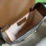 Gucci Horsebit 1955 Mini Bag in GG Canvas with Brown Leather