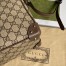 Gucci Trunks Messenger Bag In Beige GG Supreme Canvas