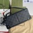 Gucci Trunks Messenger Bag In Black GG Supreme Canvas