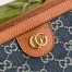 Gucci Ophidia GG Medium Tote Bag in Blue GG Jacquard Denim