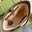 Gucci Ophidia GG Medium Tote Bag in GG Canvas with Brown Leather