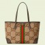 Gucci Ophidia GG Medium Tote Bag in Jumbo GG Canvas
