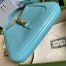 Gucci Jackie 1961 Small Hobo Bag in Blue Leather
