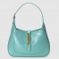 Gucci Jackie 1961 Small Hobo Bag in Blue Leather