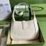 Gucci Jackie 1961 Small Hobo Bag in White Leather