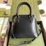 Gucci Horsebit 1955 Mini Top Handle Bag in Black Calfskin