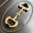 Gucci Horsebit 1955 Mini Top Handle Bag in Black Calfskin
