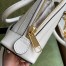 Gucci Horsebit 1955 Mini Top Handle Bag in White Calfskin