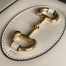 Gucci Horsebit 1955 Mini Top Handle Bag in White Calfskin