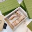 Gucci Slingback Pumps 75mm in Nude Leather with Horsebit