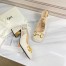 Gucci Slingback Pumps 75mm in White Leather with Horsebit